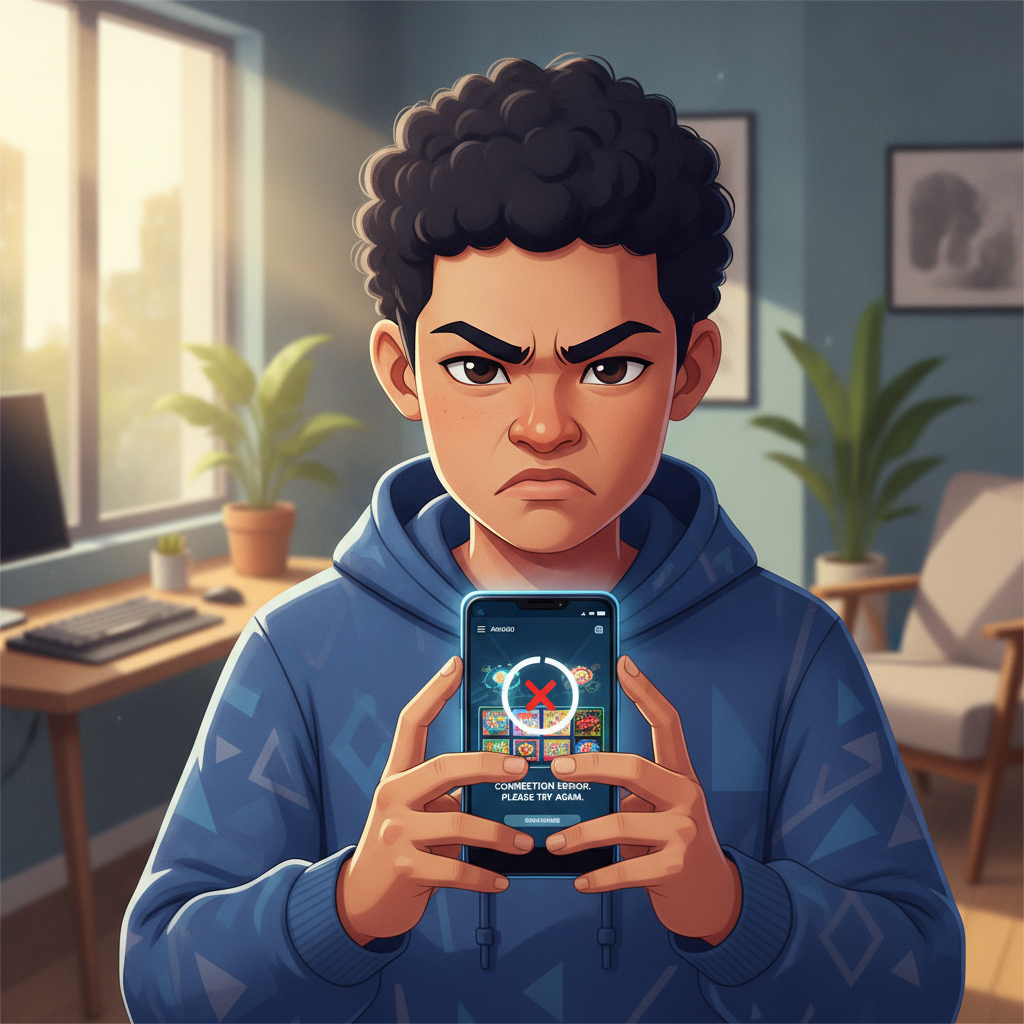 Illustration: RK Worlds App Not Working on Android: Fix Crashes, Loading and Connection Errors